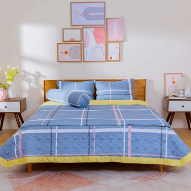 Bộ chăn ga phủ cotton Amando Dream 5 chi tiết - Ảnh 16