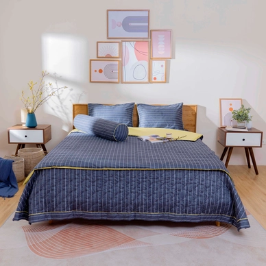 Bộ chăn ga phủ cotton Amando Dream 5 chi tiết - Ảnh 10