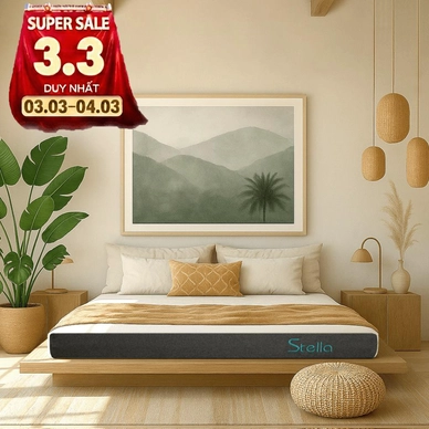 Nệm cao su đa tầng Kim Cương Stella dày 15cm - Ảnh 2