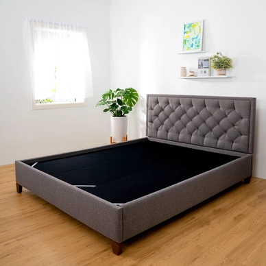 Đầu giường Amando Carpi màu xám - Ảnh 4