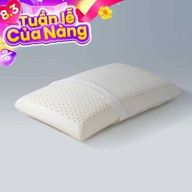 Gối cao su Gummi Cookie 100% thiên nhiên nâng đỡ cổ vai gáy - Ảnh 2