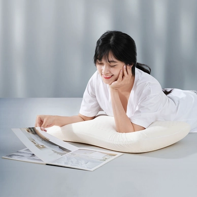 Gối cao su Gummi Cookie 100% thiên nhiên nâng đỡ cổ vai gáy - Ảnh 11