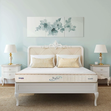 (Xả kho) Nệm lò xo Dunlopillo Joyful dày 28cm - Ảnh 2