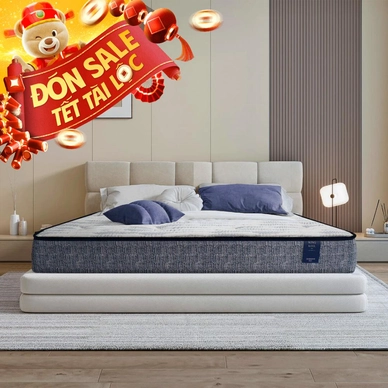Nệm lò xo King Koil Serene Pure cân bằng trọng lực dày 26cm (Phiên bản giới hạn) - Ảnh 2