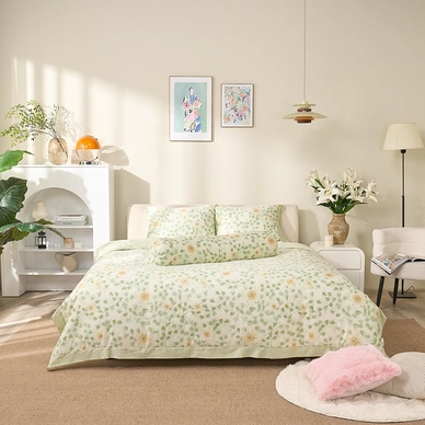 Bộ ga chun Lụa tencel cao cấp Amando Bliss 4 chi tiết - Ảnh 10
