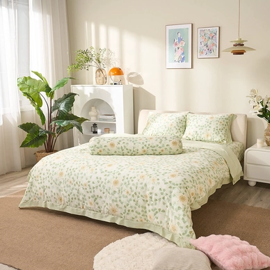 Bộ ga chun Lụa tencel cao cấp Amando Bliss 4 chi tiết - Ảnh 11