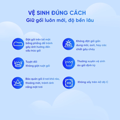Gối foam Comfy Nami công thái học (BST Ngủ Mát) - Ảnh 7