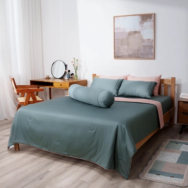 Chăn chần Cotton satin AMD The Essentials Đơn Sắc - Ảnh 3