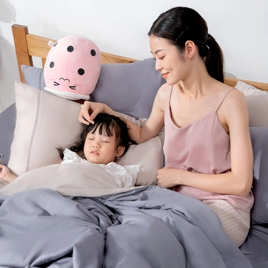 Vỏ chăn Cotton satin AMD The Essentials Đơn Sắc 3 màu - Ảnh 2