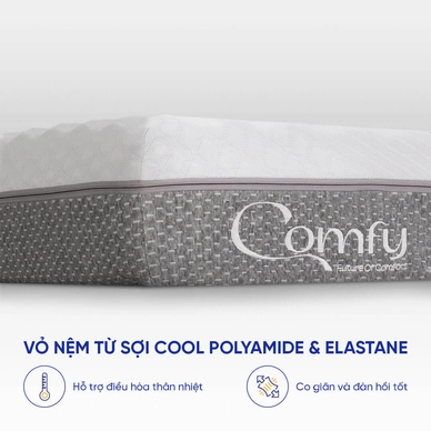 Nệm foam Comfy Cloud 3.0 cân bằng trọng lực dày 18cm - Ảnh 10