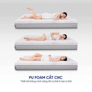 Nệm foam Comfy Lux 3.0 cao cấp tương thích toàn diện dày 25cm - Ảnh 12