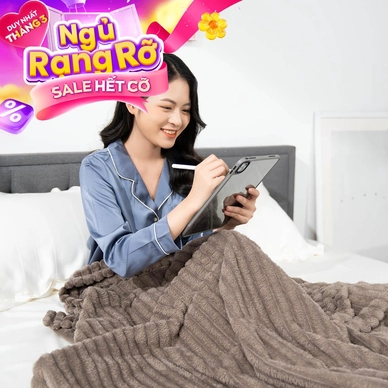 Chăn lông tuyết Microfiber Amando Fleece - Thumbnail