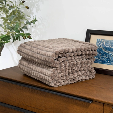 Chăn lông tuyết Microfiber Amando Fleece - Ảnh 7