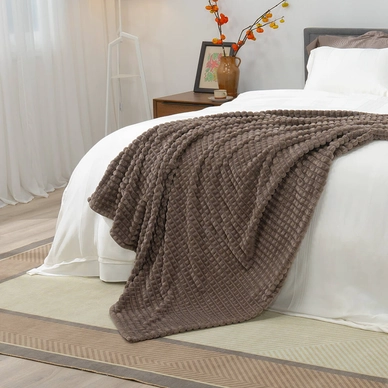 Chăn lông tuyết Microfiber Amando Fleece - Ảnh 3