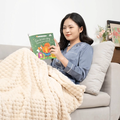 Chăn lông tuyết Microfiber Amando Fleece - Ảnh 6