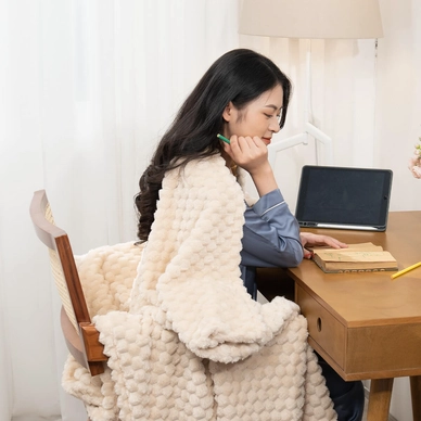 Chăn lông tuyết Microfiber Amando Fleece - Ảnh 5