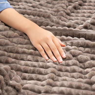 Chăn lông tuyết Microfiber Amando Fleece - Ảnh 4