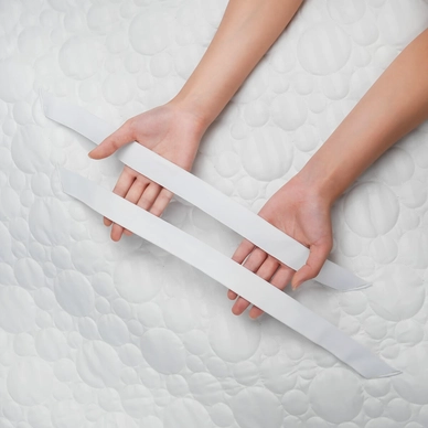 Bộ chăn ga phủ Lụa tencel cao cấp Amando Confident 5 chi tiết Màu Kem - Ảnh 9