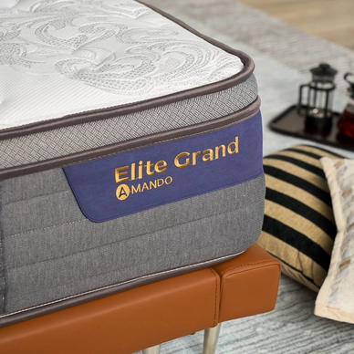 Nệm lò xo làm mát Amando Elite Grand dày 28cm - Ảnh 8
