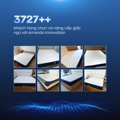 Nệm lò xo Amando Innovation 7 vùng linh hoạt dày 30cm - Ảnh 28