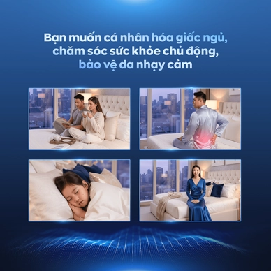 Nệm lò xo Amando Innovation 7 vùng linh hoạt dày 30cm - Ảnh 23