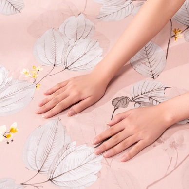 Bộ ga chun tencel Amando Celia 4 chi tiết TP005 - Ảnh 8