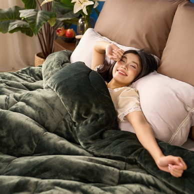 Chăn đại hàn nhung tuyết giữ ấm Amando Warm Flannel (SS25) - Ảnh 49