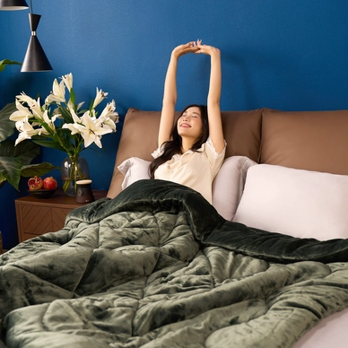 Chăn đại hàn nhung tuyết giữ ấm Amando Warm Flannel (SS25) - Ảnh 45