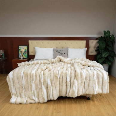 Chăn đại hàn lông chồn cao cấp giữ ấm Amando Warm - Ảnh 7