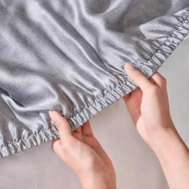 Bộ chăn ga chun chần Lụa Tencel cao cấp Amando Élan 5 chi tiết TC003 - Ảnh 9