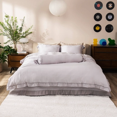 Bộ chăn ga chun chần lụa tencel cao cấp Amando Élan 5 chi tiết (TC001 và TC005) - Ảnh 27