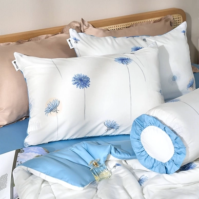 Bộ ga chun sợi gỗ thiên nhiên tencel Amando Aleena 5 chi tiết - Ảnh 46