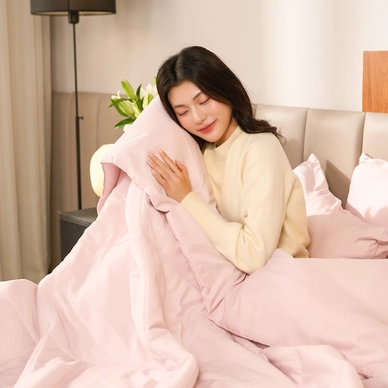 Bộ ga chun sợi gỗ thiên nhiên tencel Amando Aleena 5 chi tiết - Ảnh 45