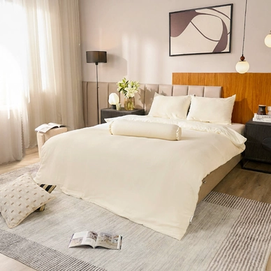 Bộ ga chun sợi gỗ thiên nhiên tencel Amando Aleena 5 chi tiết - Ảnh 14