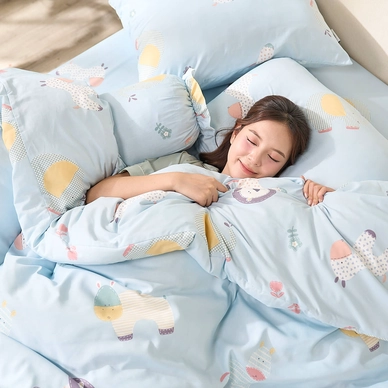 Bộ ga chun sợi gỗ thiên nhiên tencel Amando Aleena 4 chi tiết - Ảnh 28