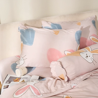 Bộ ga chun sợi gỗ thiên nhiên tencel Amando Aleena 4 chi tiết - Ảnh 11