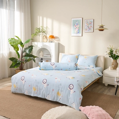 Bộ ga chun sợi gỗ thiên nhiên tencel Amando Aleena 4 chi tiết - Ảnh 24