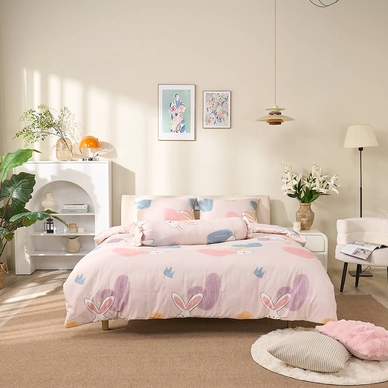 Bộ ga chun sợi gỗ thiên nhiên tencel Amando Aleena 4 chi tiết - Ảnh 10