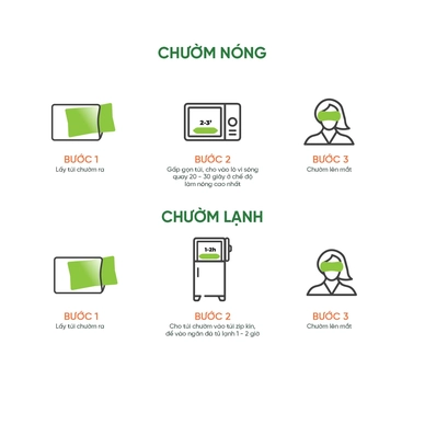 Iyashi Túi thảo dược chườm nóng/ lạnh mắt - Ảnh 5