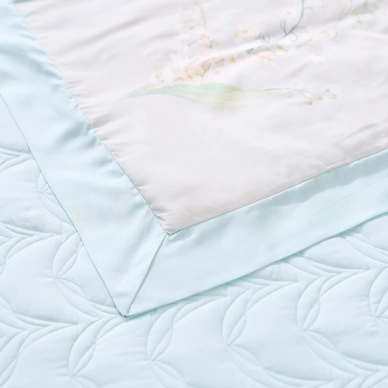 Bộ chăn ga phủ sợi gỗ thiên nhiên Amando Jamila 5 chi tiết LC009 - Ảnh 8