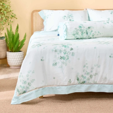 Bộ chăn ga chun sợi gỗ thiên nhiên Amando Jamila 5 chi tiết LC010 - Ảnh 7