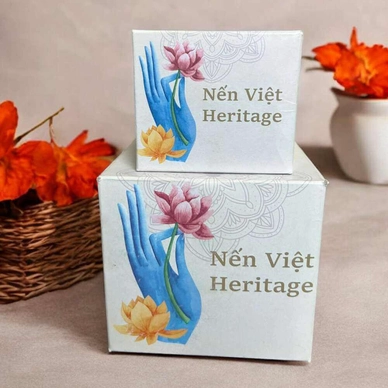 Hũ nến hoa tuyết - Ảnh 4