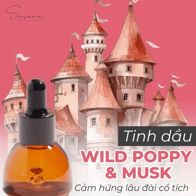 Tinh dầu Wild Poppy & Musk - Ảnh 2