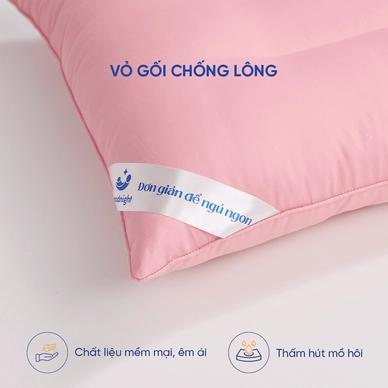 Gối lông vũ nhân tạo kiểu dáng định hình Goodnight Mochi - Ảnh 5