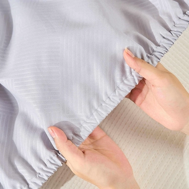 Bộ chăn ga chun Amando Rina 5 chi tiết thông thoáng, mềm mại - Ảnh 15