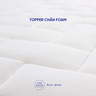 Nệm lò xo Goodnight SleepWave Hybrid (Sleep Wave 4.0) giảm tiếng ồn dày 20cm - Ảnh 8