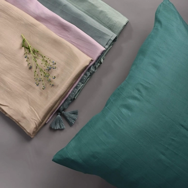 Vỏ gối tơ tằm Óng - Ảnh 6