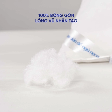 Gối ôm êm ái hiện đại Goodnight Poppy chuẩn công thái học, phù hợp với cơ thể người Việt (BST Ngủ Mát) - Ảnh 7