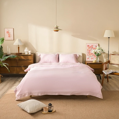 Bộ chăn ga Amando Love ấm áp, sang trọng - Ảnh 4