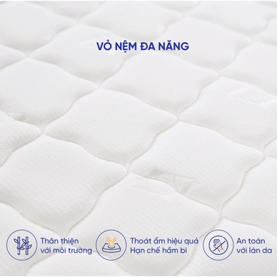 Nệm lò xo Dream Spring cách ly chuyển động dày 25cm (hàng xả) - Ảnh 7